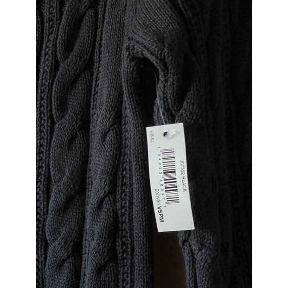 NWT Amazon Essentials Men's Crewneck Cable Cotton Sweater XSmall - Picture 9 of 9